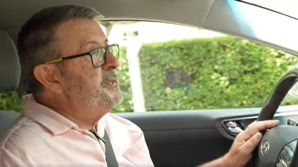 Miguel Izaguerri, taxista y presidente de APATZ