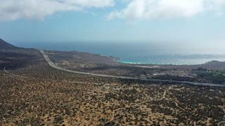 Terrenos en los que se ubicará la nueva desaladora de Coquimbo.