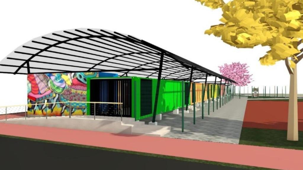 Así quedará la futura guardería social de Xenillet, en Torrent (Valencia).