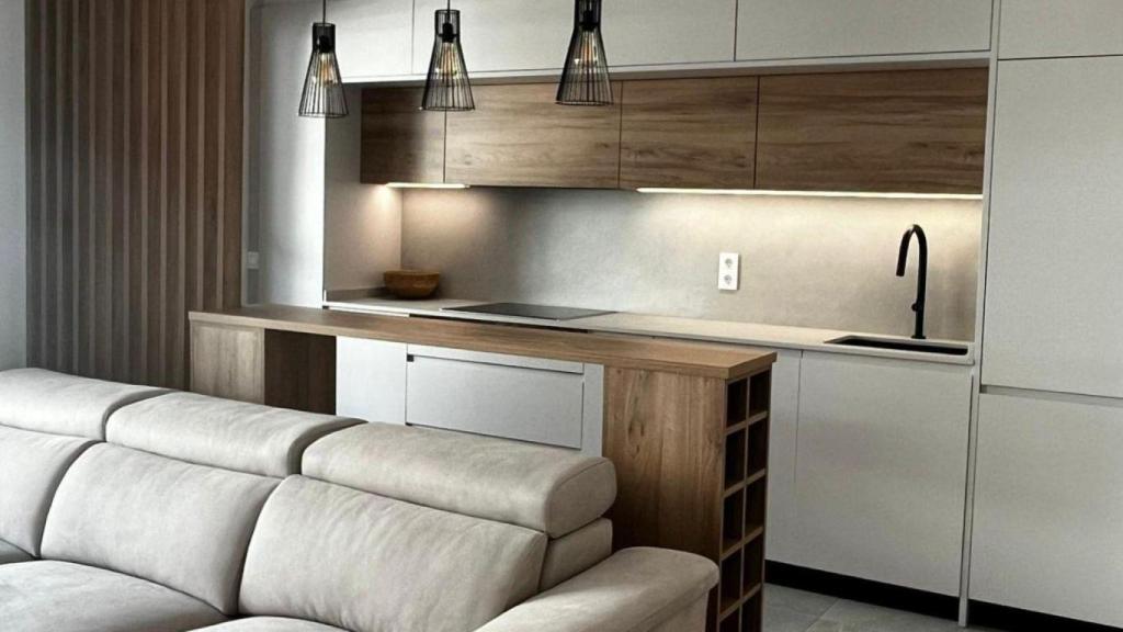 Imagen del piso que comparte Natalia Oliva con su pareja