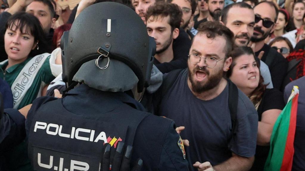 Protestas en Valencia.