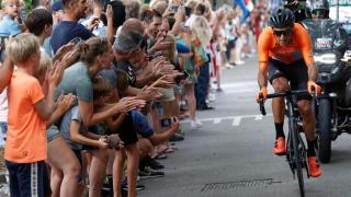 Luis Ángel Maté, pendant sa carrière professionnelle à Euskaltel Euskadi.