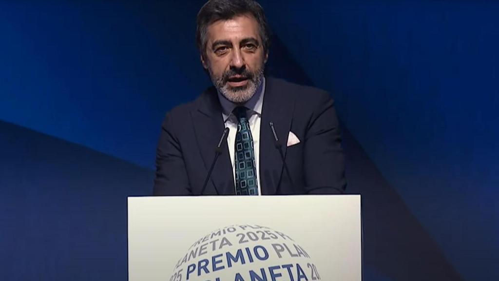 Juan del Val, en la Gala Premio Planeta 2025.