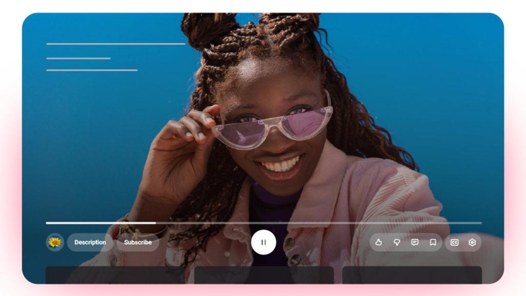 Nuevo reproductor de vídeo de Youtube en televisores