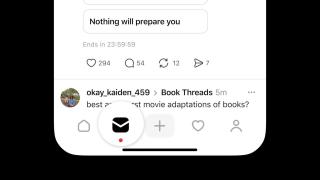 Mensajería instantánea en Threads de Instagram