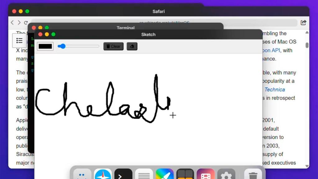 Dibujando en el sistema operativo web creado por Gemini 3.0 Pro