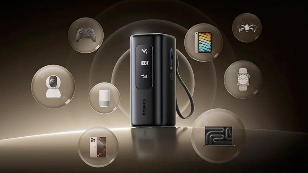 Baseus EnerGeek GX11 MiFi Power Bank 20000mAh 67W