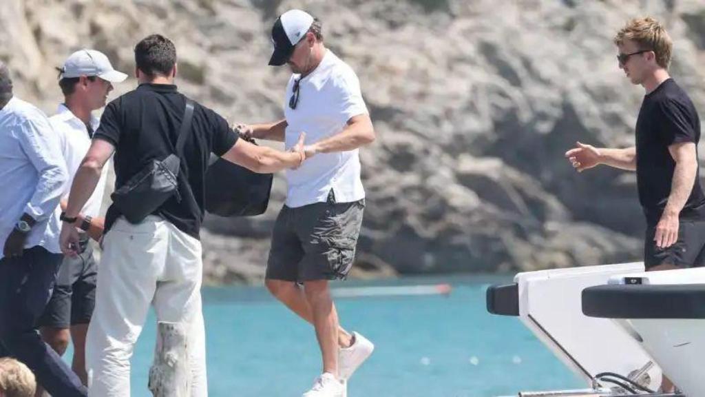 Leonardo DiCaprio en Ibiza.