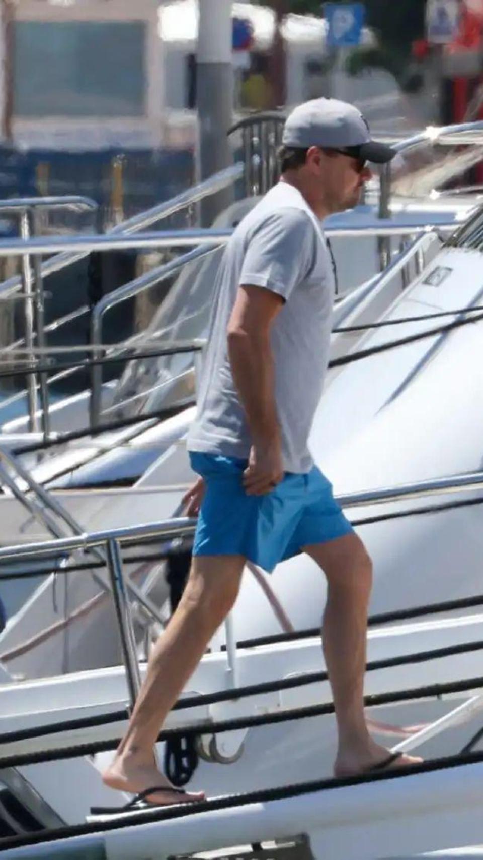 DiCaprio en Ibiza.