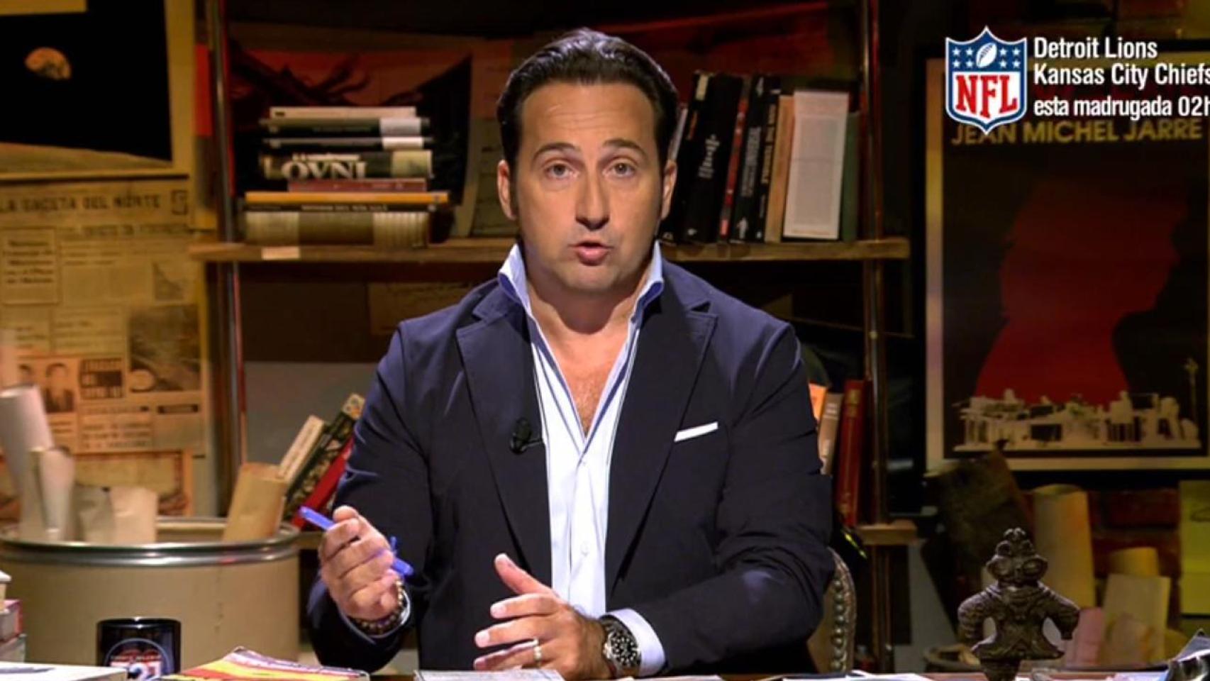 Iker Jiménez, el pasado domingo en 'Cuarto Milenio'.