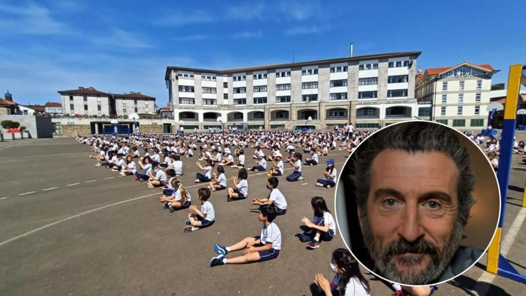 Colegio en el que estudió Luis Zahera