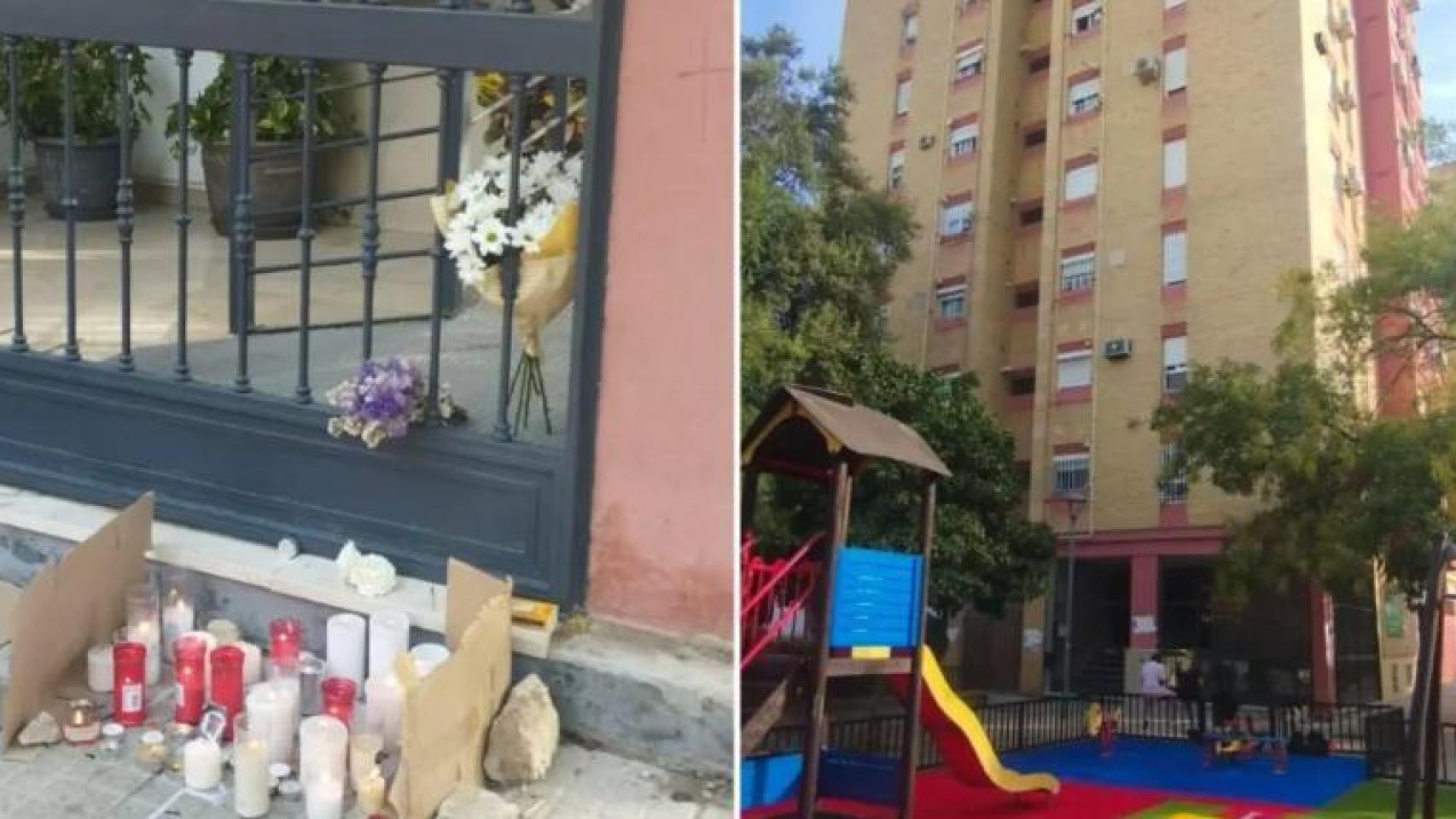 Imagen del portal de la menor.