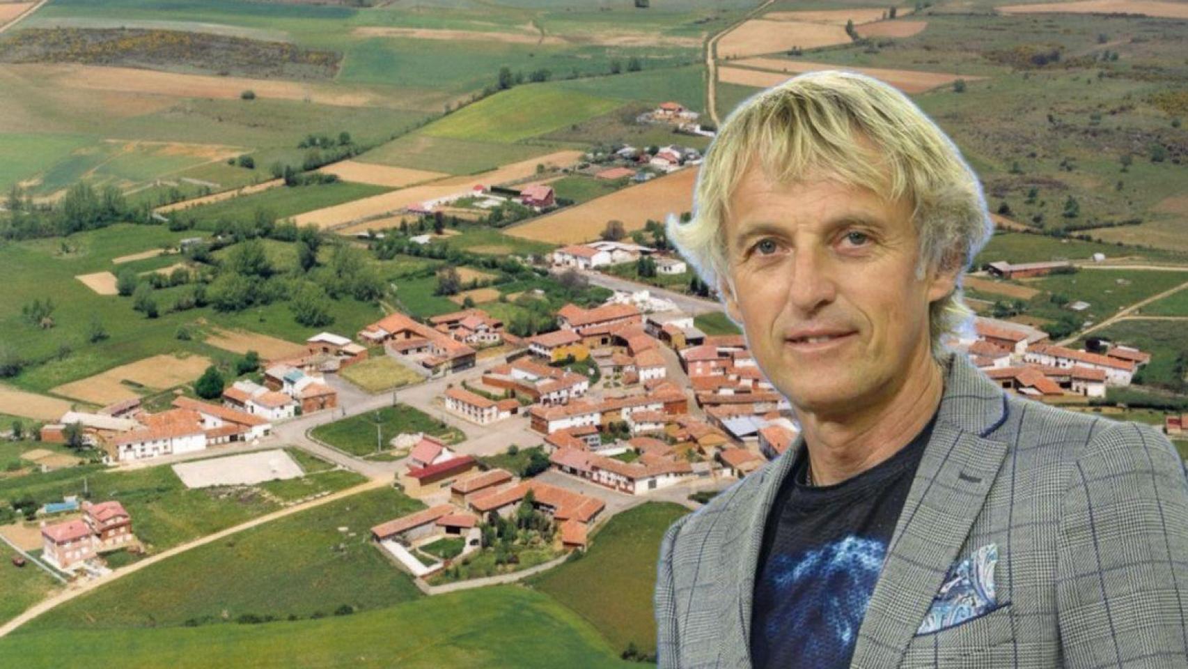 Jesús Calleja vive en una casa de montaña en un pueblo.