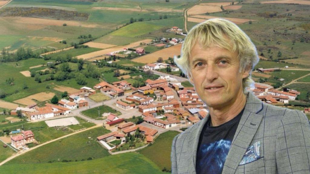 Jesús Calleja vive en una casa de montaña en un pueblo.