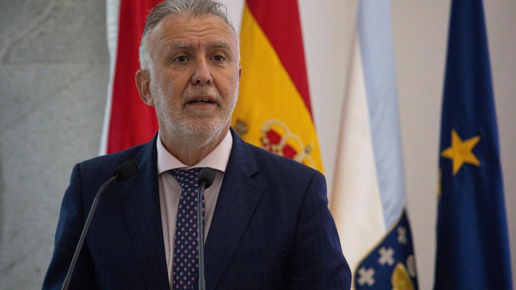 El ministro de Política Territorial y Memoria Democrática, Ángel Víctor, esta mañana en Vigo.