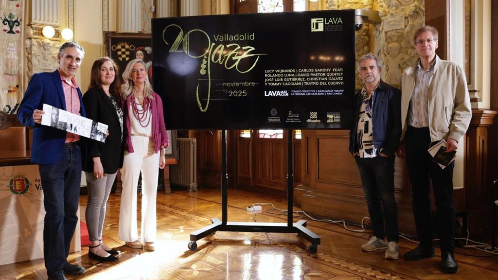 La concejala de Cultura, Irene Carvajal, presenta el programa del 20ValladolidJazz
