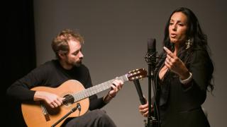 Sandra Calderón y Fernando Ruiz
