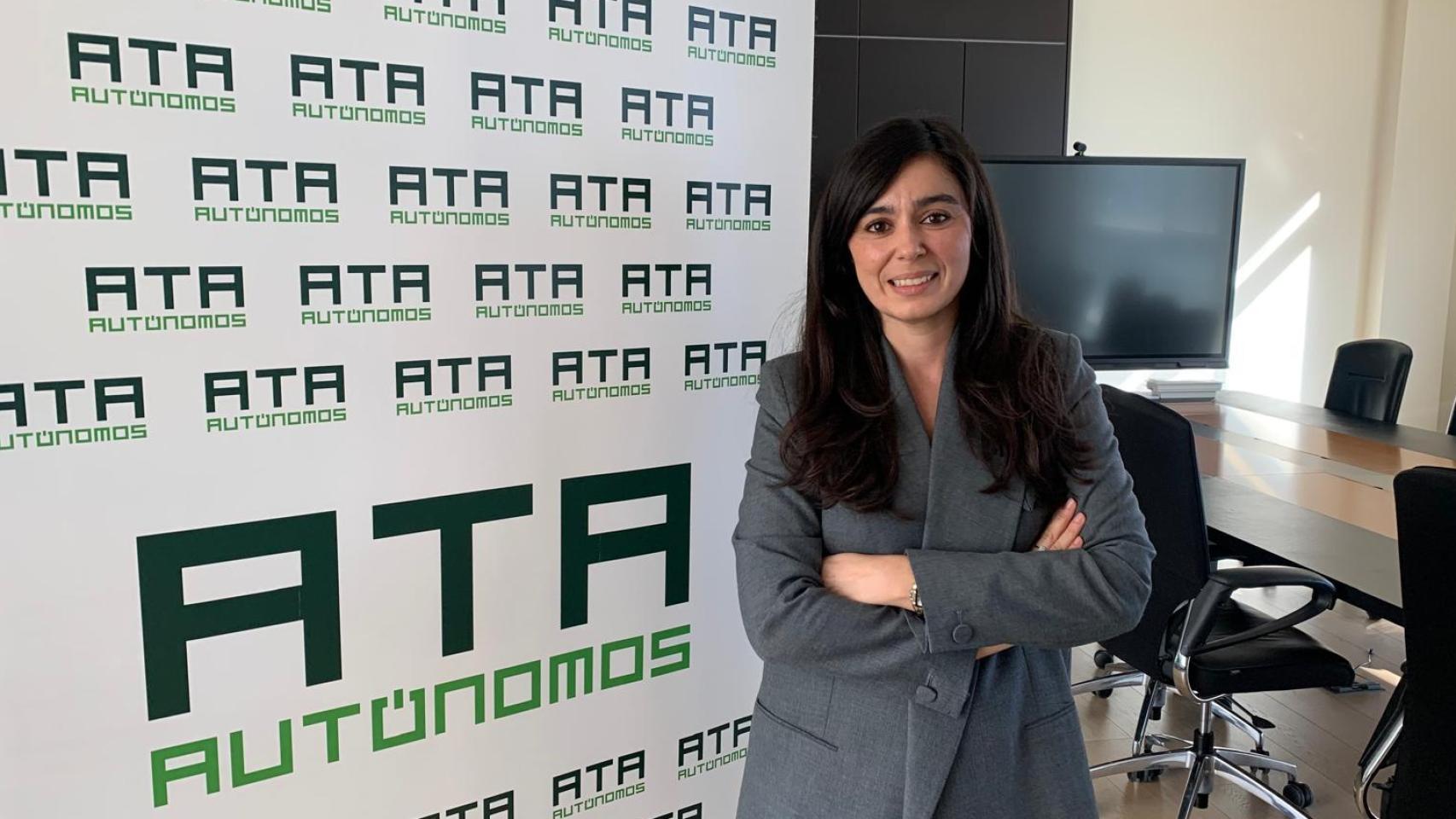 Leticia Mingueza, presidenta de ATA CyL.