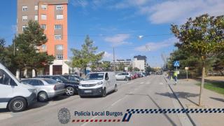 El lugar donde se ha producido un escape de gas