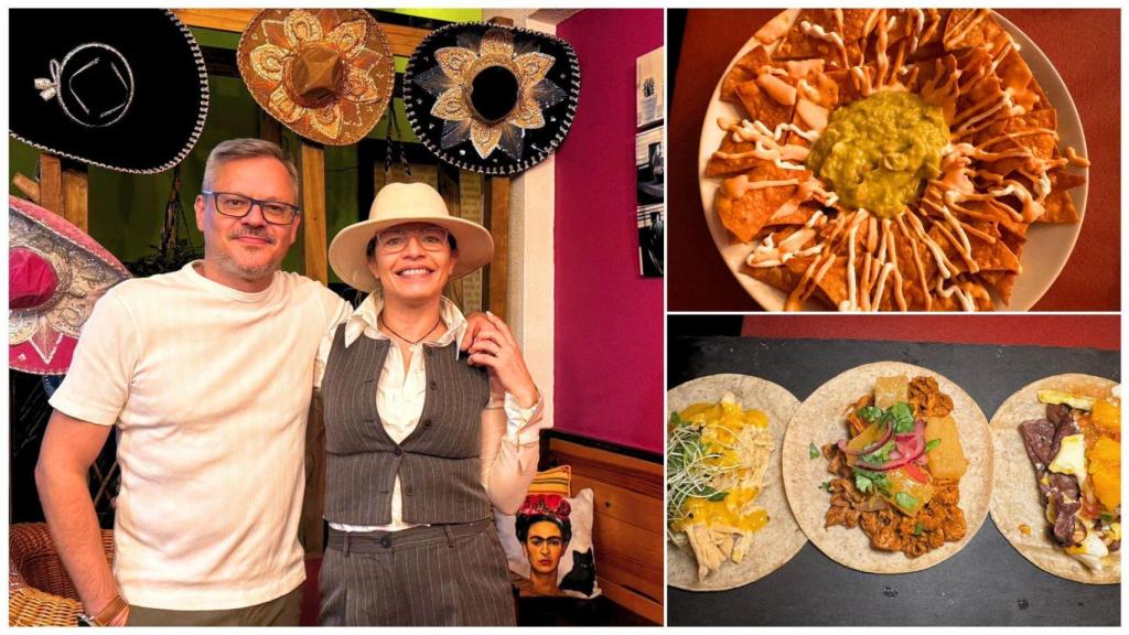 Ernesto y Tamara, dueños del restaurante mexicano en el que sentirte como en el salón de tu casa