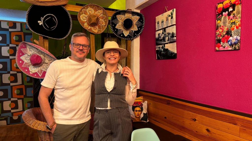 Ernesto y Tamara, dueños de Cactus