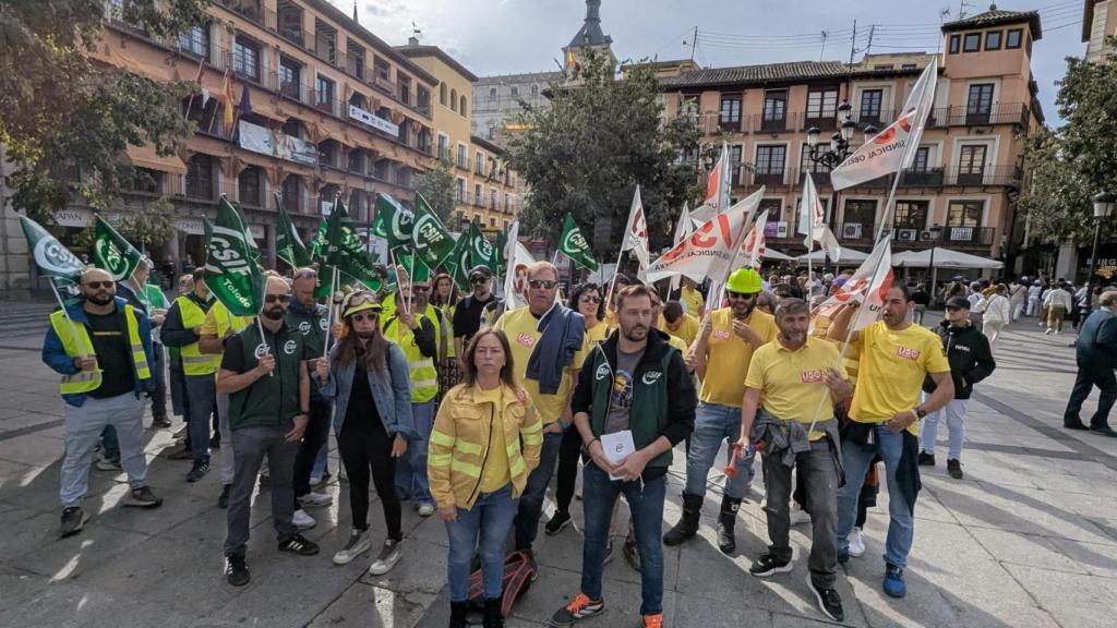 Protesta en Toledo. Foto: Geacam.