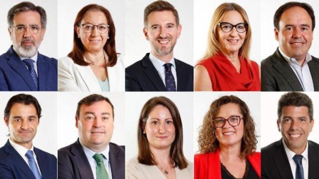 Los diez diputados valencianos que más ingresos tuvieron en 2024. EE