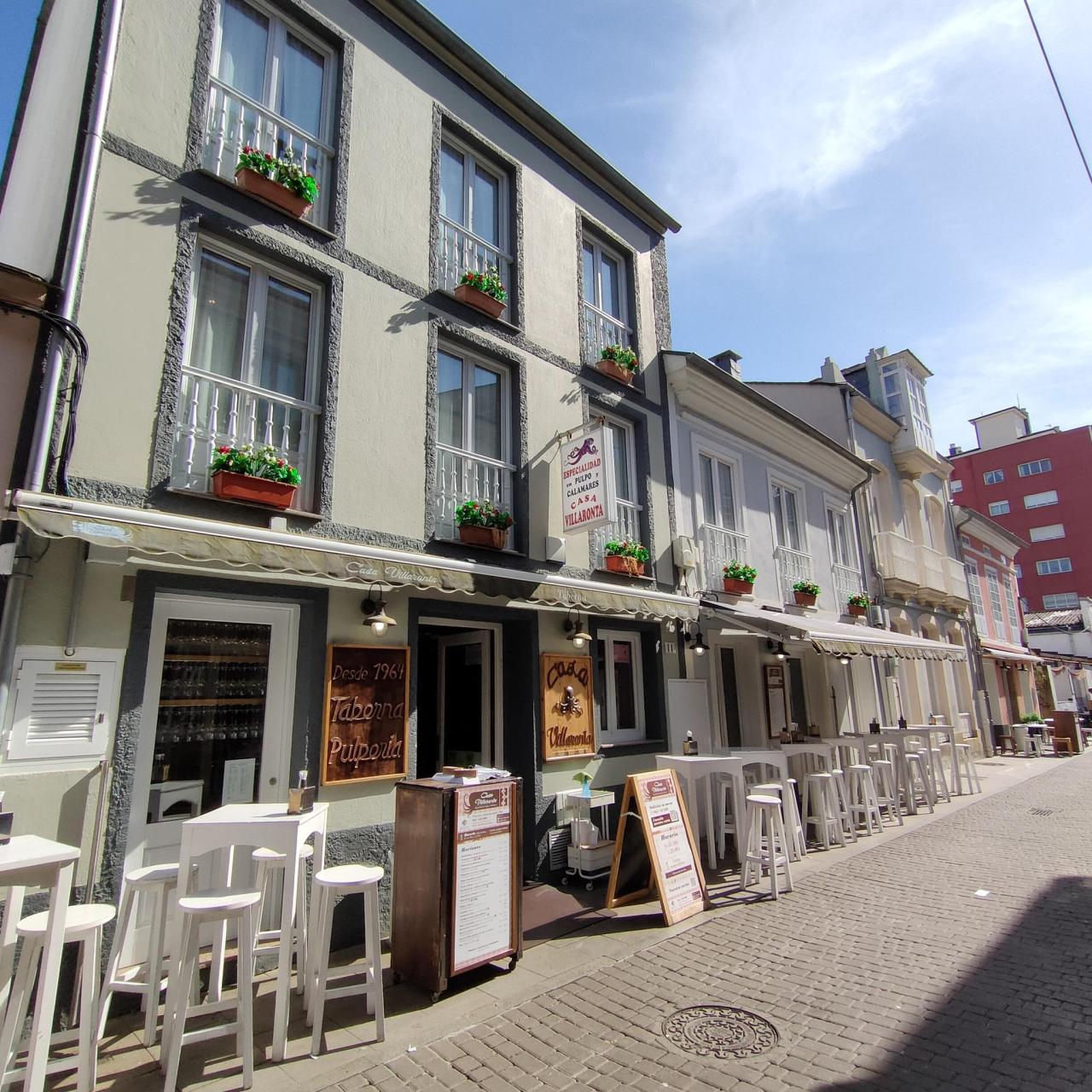 El exterior del restaurante.