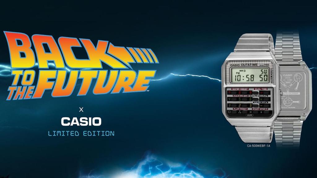 Casio CA-500WEBF-1AER de Regreso al futuro