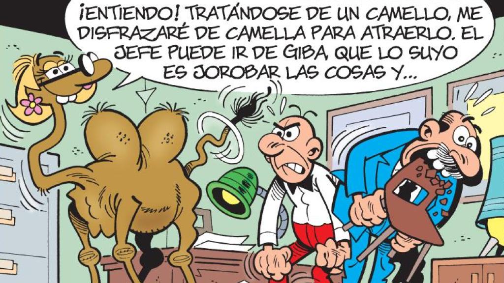 Viñeta de 'Hachís... ¡Salud!', la obra inédita de Francisco Ibáñez. Editorial Bruguera