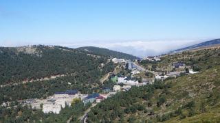 Vista general del puerto de Navacerrada.