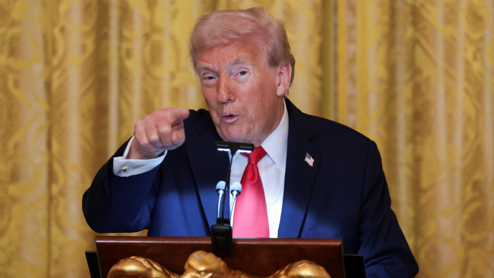 El presidente de EEUU, Donald Trump.