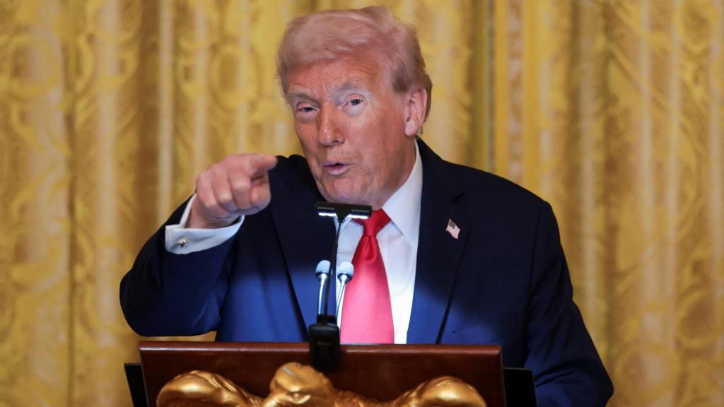 El presidente de EEUU, Donald Trump.