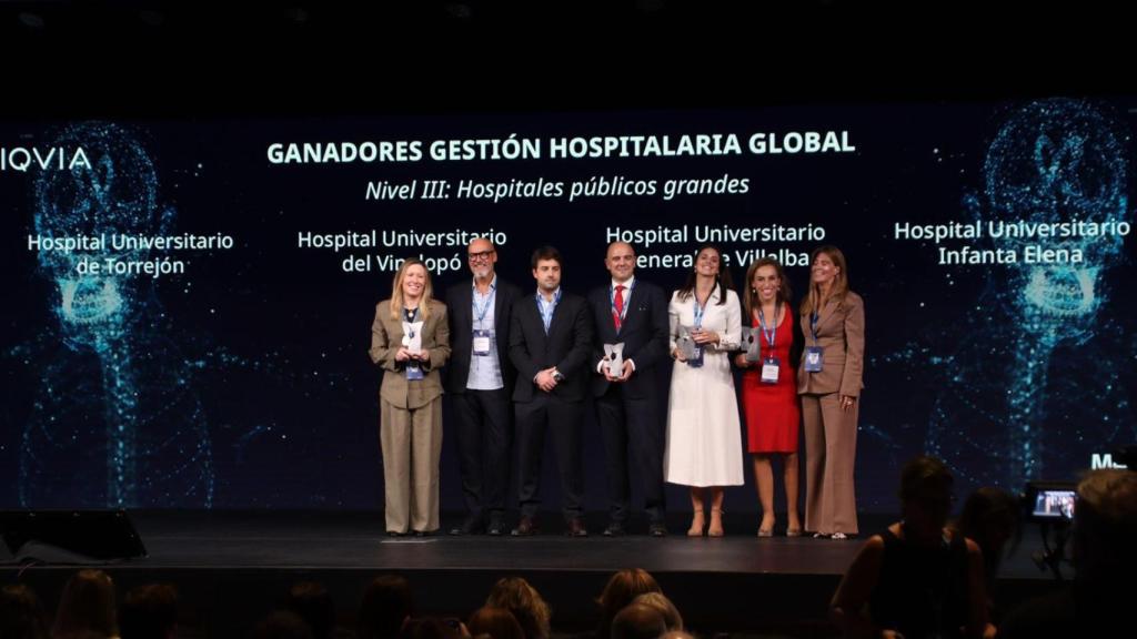El grupo sanitario recibe los premios en la gala de los TOP20