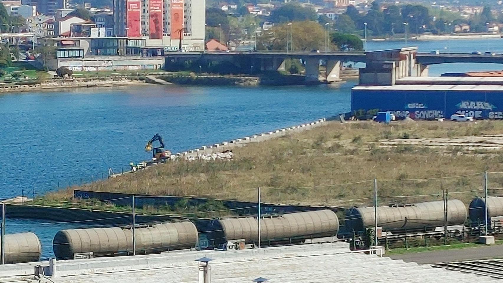 Empiezan las obras para unir los paseos marítimos de A Coruña y de Culleredo