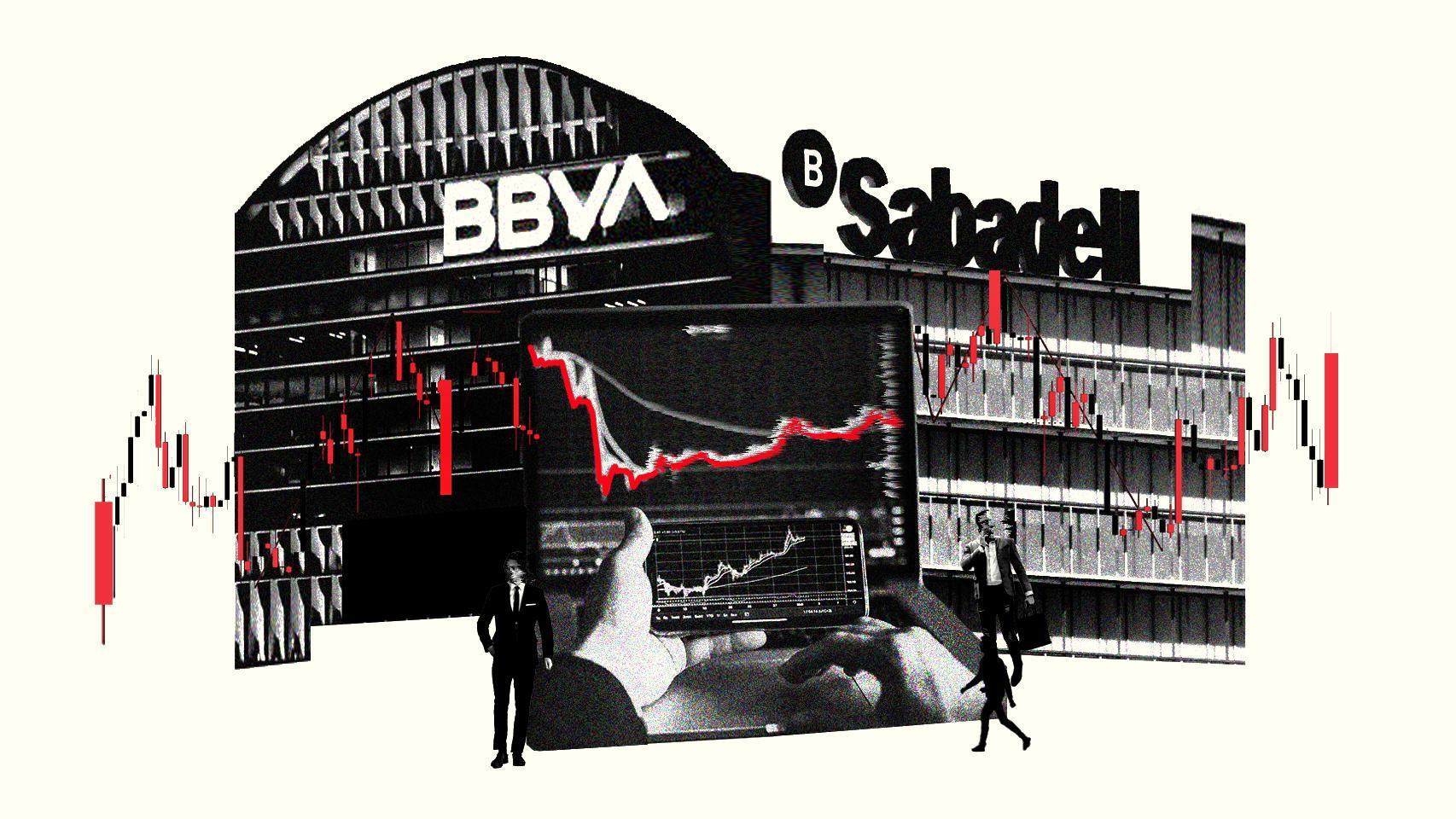 BBVA y Sabadell se juegan la opa con un resultado ajustado.