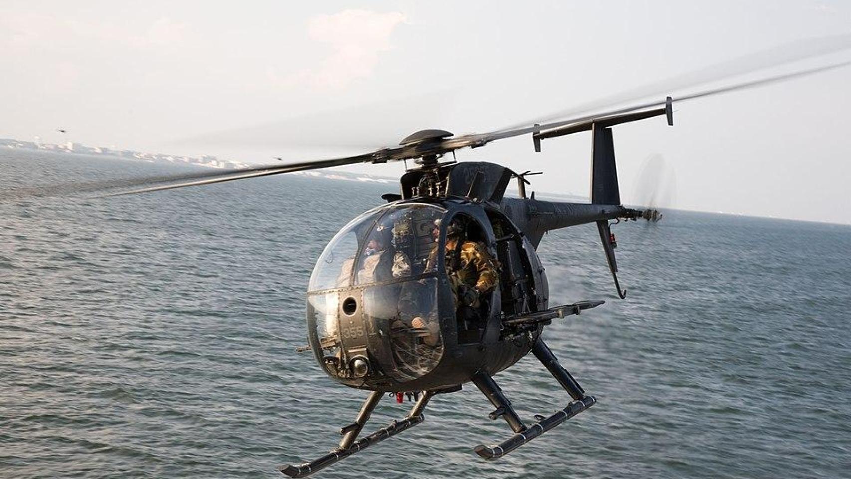 Imagen de archivo de un helicóptero MH-6 Little Bird