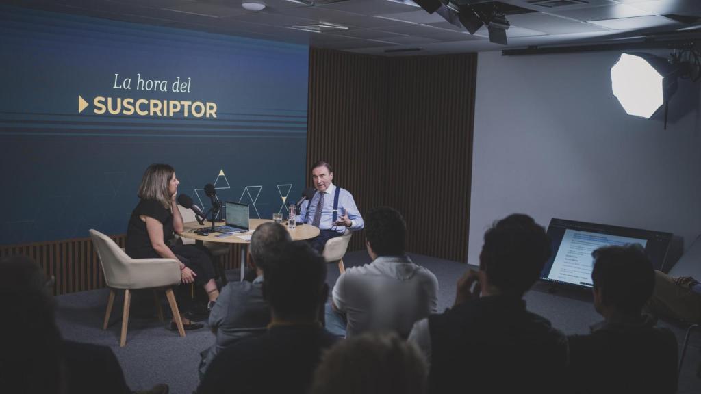 Puri Beltrán y Pedro J.Ramírez, este jueves en La Hora del Suscriptor.