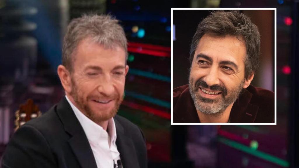 Pablo Motos y Juan del Val en un montaje hecho por Bluper.