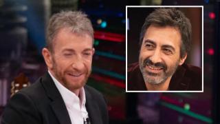 Pablo Motos y Juan del Val en un montaje hecho por Bluper.