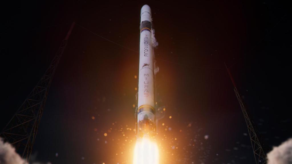 Render del lanzador Miura 5.