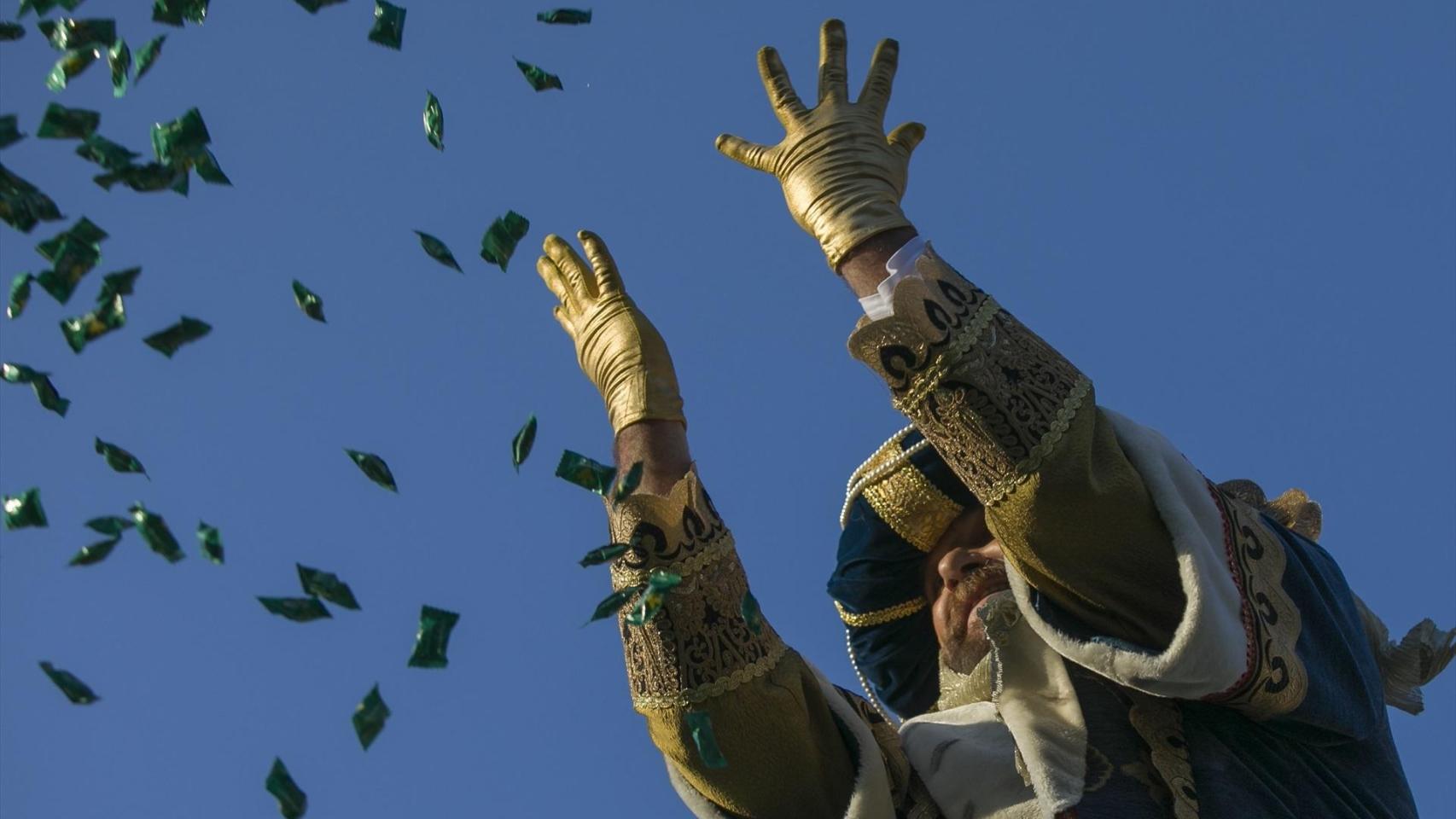 Una imagen de las Cabalgatas de Reyes 2020 en Sevilla.