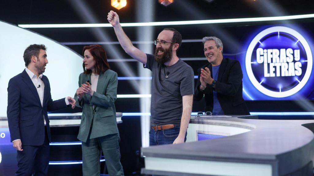 Diego Aguado, ganador del bote de 'Cifras y Letras' este jueves.