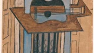 'Naturaleza muerta con guitarra', 1919, de Pablo Picasso
