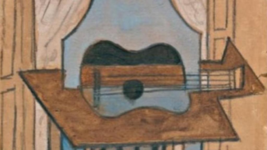 'Naturaleza muerta con guitarra', 1919, de Pablo Picasso