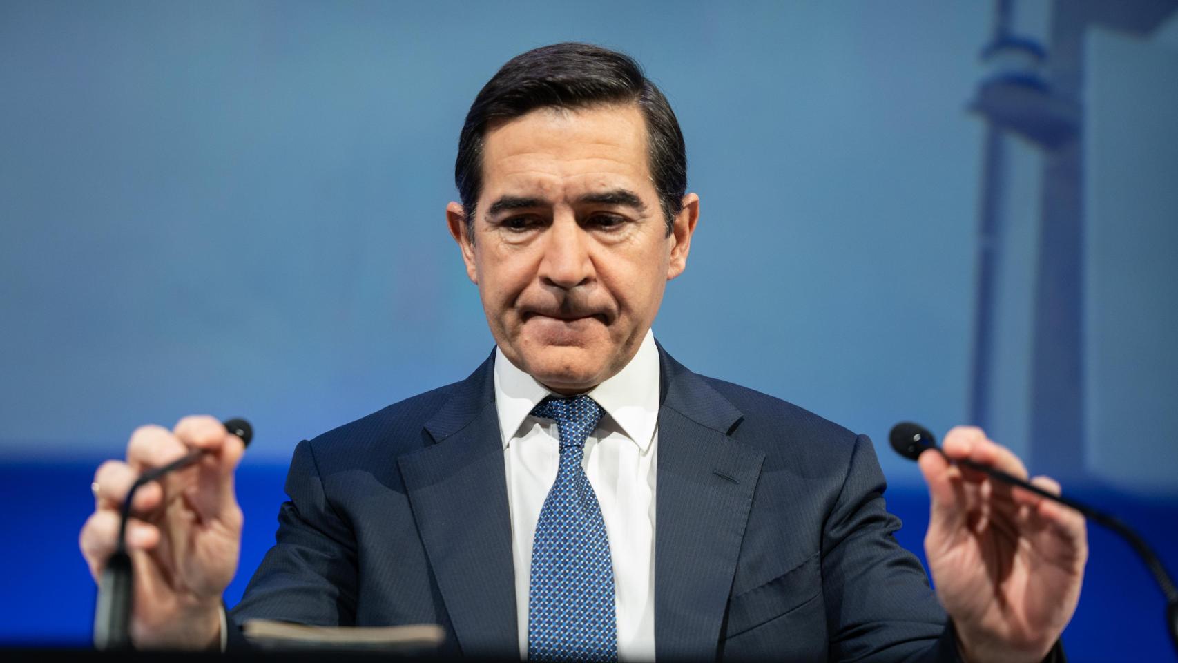 El presidente de BBVA, Carlos Torres.