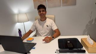 Sergi de Godos de Prado, nutricionista gerundense en Valladolid, atiende a EL ESPAÑOL - Noticias de Castilla y León