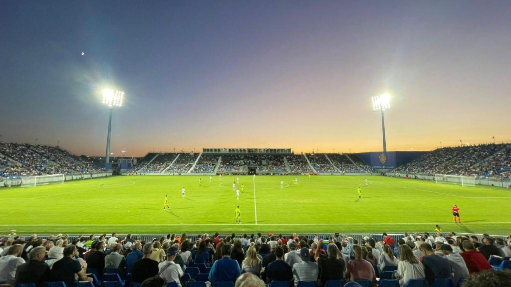 El Ibercaja Estadio de Zaragoza.