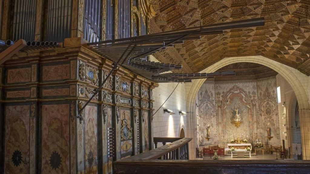 Órgano de la iglesia de la Asunción de Cardenete.