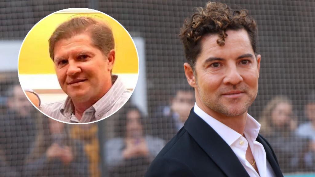 El cantante David Bisbal junto a su hermano, José María, en un fotomontaje de EL ESPAÑOL.